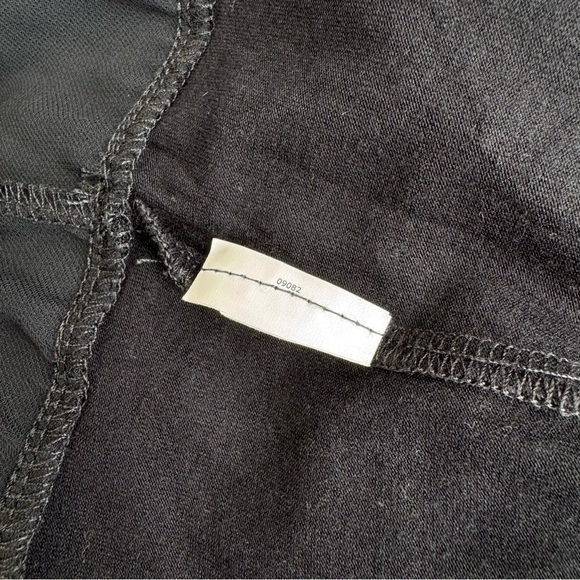 MICHAEL KORS Scoop Neck T Shirt Top XS Black 3/4 Sleeve Sheer Tunic Casual Comfy - Picture 14 of 15